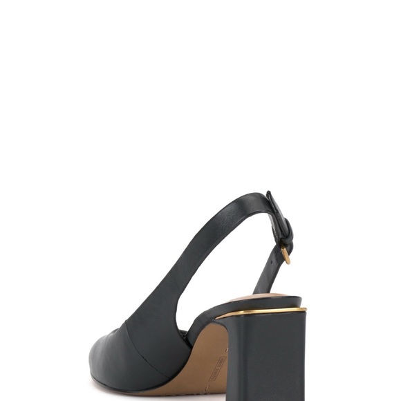 Vince Camuto NWT  Black Slingback Heels - Picture 5 of 6